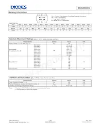 DDA113TU-7-F Datenblatt Seite 2
