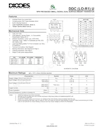 DDC142TU-7-F Datasheet Copertura