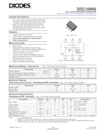 DDC144NS-7 Datasheet Cover