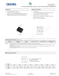 DDC144TH-7-F Datasheet Cover