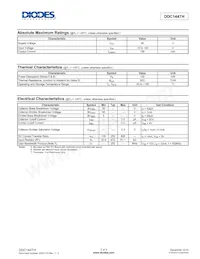 DDC144TH-7-F Datasheet Pagina 2