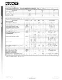 DDC144TU-7 Datasheet Page 2