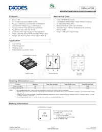 DSS4160FDB-7 Datasheet Cover