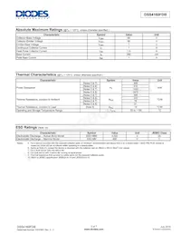 DSS4160FDB-7 Datasheet Pagina 2