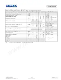 DSS45160FDB-7 Datasheet Pagina 4