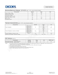 DSS5160FDB-7 Datasheet Page 2