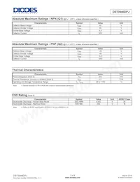 DST3946DPJ-7 Datasheet Pagina 2