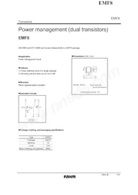 EMF8T2R Datasheet Copertura