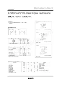 FMG11AT148 Datasheet Copertura