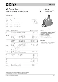 HVL900-18IO1數據表 封面