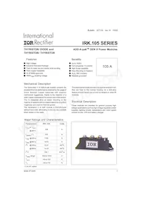 IRKT106/16A Datasheet Cover
