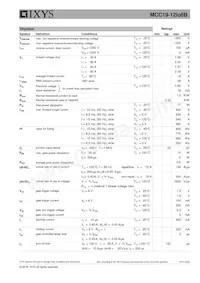 MCC19-12IO8B Datasheet Page 2