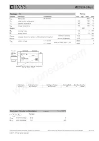 MCC224-24IO1 Datasheet Page 3