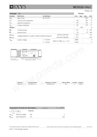 MCD220-14IO1 Datasheet Page 3