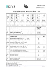 MCK700-18IO1W Datasheet Cover
