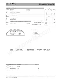 MCMA110PD1600TB Datasheet Pagina 3