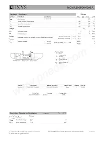 MCMA200PD1600SA Datasheet Page 3