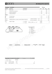 MCMA25PD1200TB Datasheet Page 3