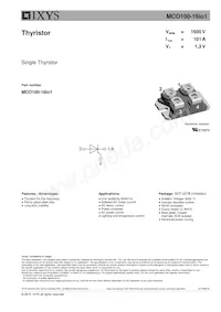 MCO100-16IO1 Datasheet Copertura