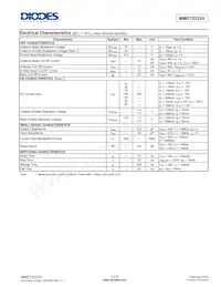 MMDT2222V-7 Datasheet Pagina 3