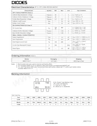 MMDT4124-7 Datasheet Page 2