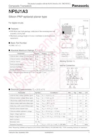 NP0J1A300A Datasheet Cover