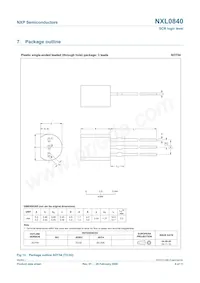 NXL0840數據表 頁面 8