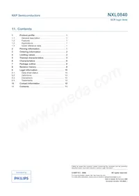 NXL0840 Datasheet Page 11