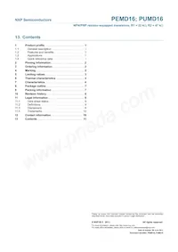 PUMD16/ZLX Datasheet Page 12