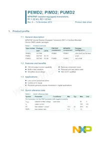 PUMD2/DG/B3 Datasheet Page 2