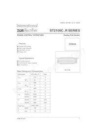 ST2100C38R0 Datasheet Copertura