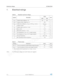 STD815CP40 Datasheet Page 2