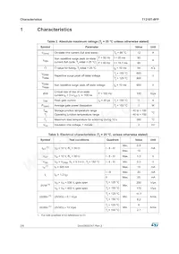 T1210T-8FP Datasheet Pagina 2