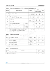 T1620T-8I Datasheet Page 3