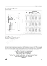 T1630-600W Datasheet Pagina 5