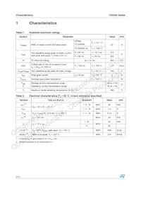 T2035H-600IRG Datasheet Page 2