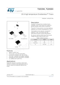 T2035H-6G Datasheet Copertura