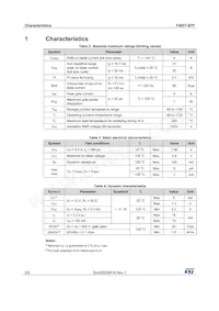 T405T-6FP Datasheet Pagina 2