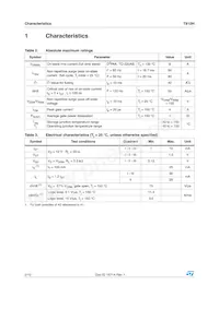 T810H-6G-TR Datasheet Page 2