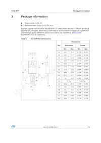 T830-8FP Datasheet Page 7