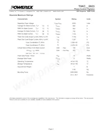 T9KC600603DH Datasheet Page 2