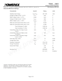 T9S0083403DH Datasheet Page 2