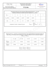 TD210N14KOFHPSA1 Datasheet Page 5