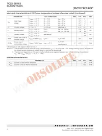 TIC225N-S Datasheet Page 2