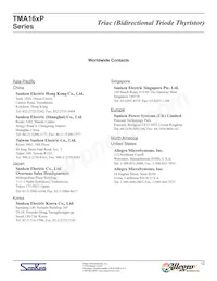 TMA166P-L Datasheet Page 12