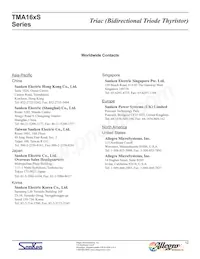 TMA166S-L Datasheet Page 12