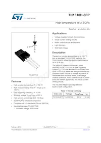 TN1610H-6FP Cover