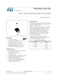TN3050H-12GY-TR Datasheet Copertura
