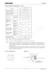 TPC6901(TE85L Datasheet Page 2