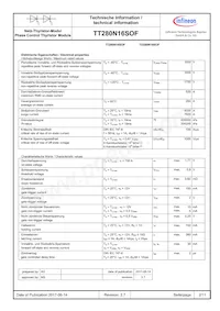 TT280N16SOFHPSA1 Datasheet Page 2
